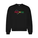 African Student Association Colorful Block Lettering Africa Graphic Crewneck 2