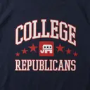 College Republicans Block Lettering Star Graphic PR Sweater