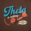 Kappa Alpha Theta Retro Phone Illustration Rush Tank