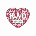 Kappa Alpha Theta Heart Graphic Rush Tank