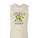Alpha Delta Pi Lemon Tree Illustration PR Tank 2