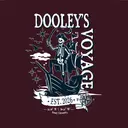 Dooley's Voyage Skeleton Pirate PR Hoodie