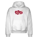 Delta Zeta Heart Design Parent's Weekend Hoodie 2