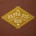 Kappa Sigma Diamond Badge Established Hoodie