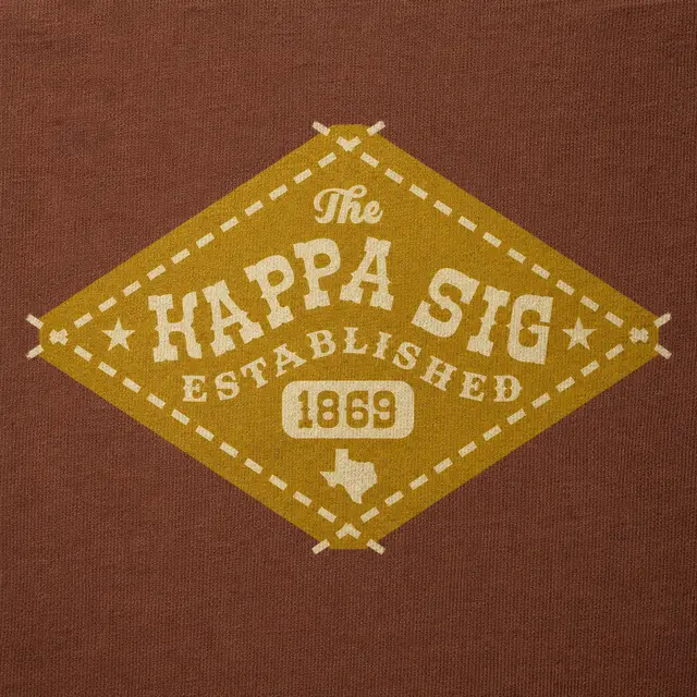 Kappa Sigma Diamond Badge Established Hoodie