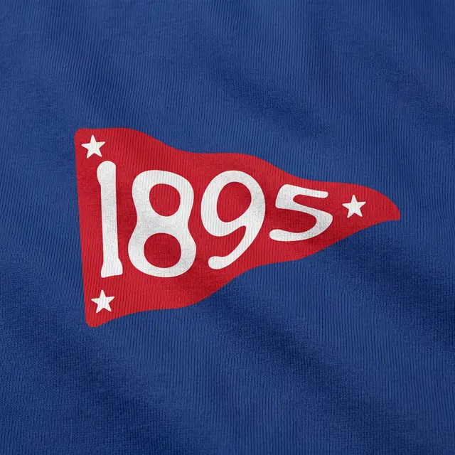 Chi Omega Pennant Flag Graphic PR Shorts