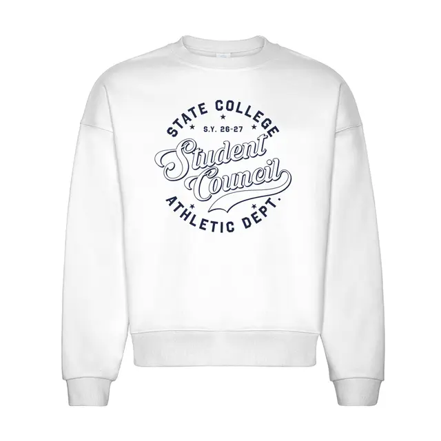 Class Council Hand Drawn Lettering PR Crewneck 2