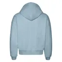 Fresh Prints Boston Hoodie Slate Blue Back