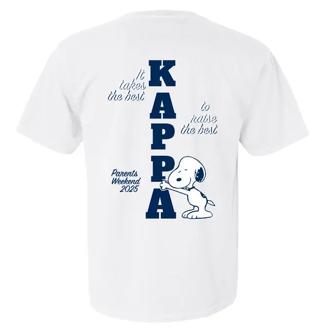 Snoopy Graphic Parents Weekend Shirt Kappa