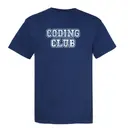Coding Club Pixel Block Text PR Shirt 2