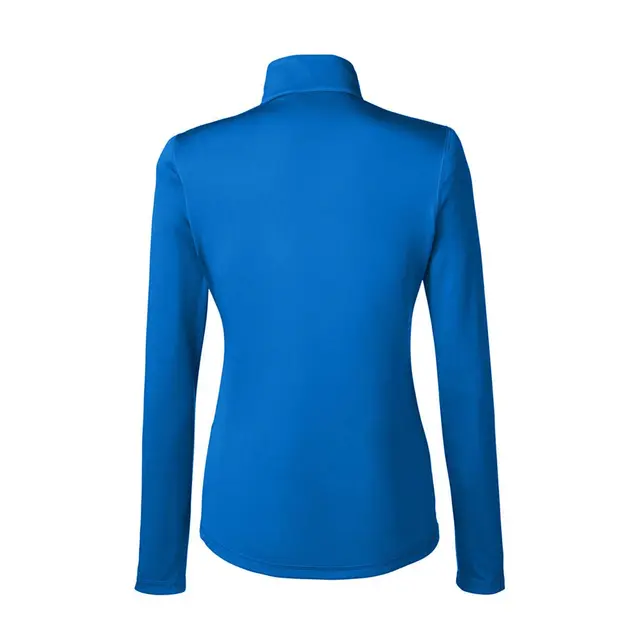 Customizable Puma Golf Ladies' Icon Full-Zip 596803 Lapis Blue Back