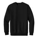 V.I.T. Heavyweight Fleece Crew Black Front