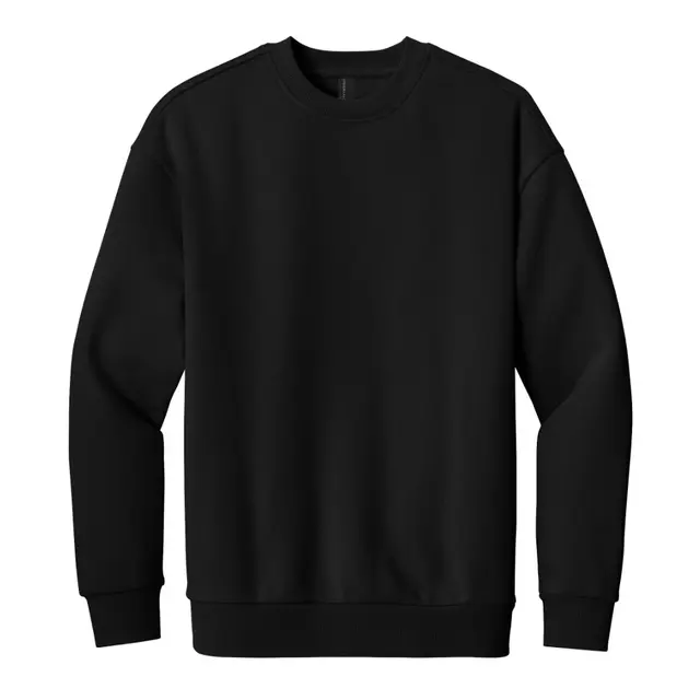 V.I.T. Heavyweight Fleece Crew Black Front