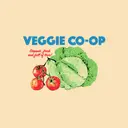 Veggie Co-Op Bold Text and Veggie Illustration PR Shirt