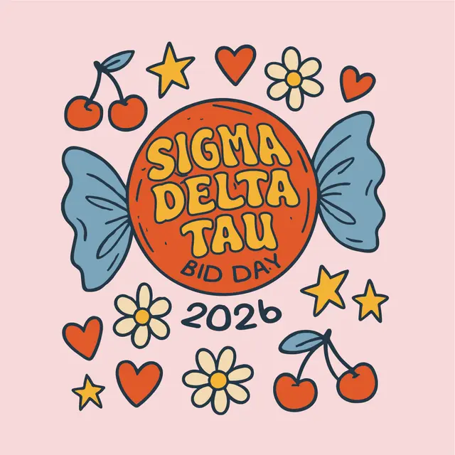 Sigma Delta Tau Candy Theme Rush Tanks