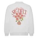 Sigma Delta Tau Rose Bouquet Text Mom's Day Sweater 2