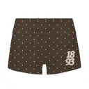 Alpha Xi Delta Polka Dot Pattern Text PR Shorts 2