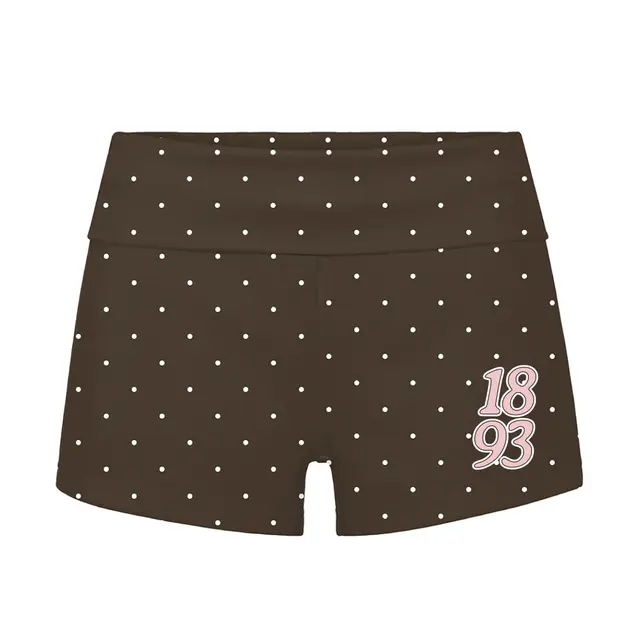 Alpha Xi Delta Polka Dot Pattern Text PR Shorts 2
