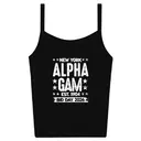 Alpha Gamma Delta Bold Star Text Bid Day Tank 2
