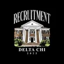 Delta Chi Classic Mansion Graphic Recruitment Shirt