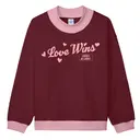 LGBTQ+ Alliance Love Wins Text PR Sweater 2