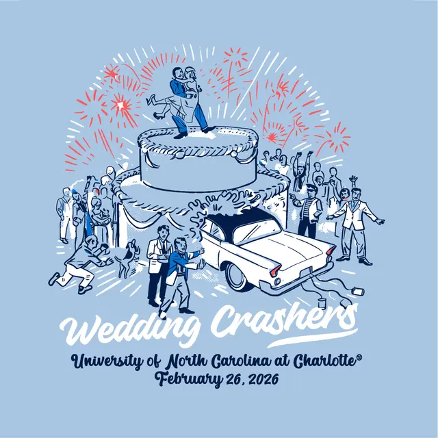 UNC Charlotte Wedding Crashers Date Party Shirt