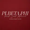 Pi Beta Phi Pi Beta Phi Read Lead Achieve Serif and Script Text with Hearts in White Design for Date Party for Sorority 