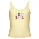 Alpha Delta Pi Gingham Block Letters PR Tank 2