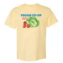 Veggie Co-Op Bold Text and Veggie Illustration PR Shirt 2