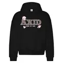 Alpha Xi Delta Leopard Print Football Game Day Hoodie 2