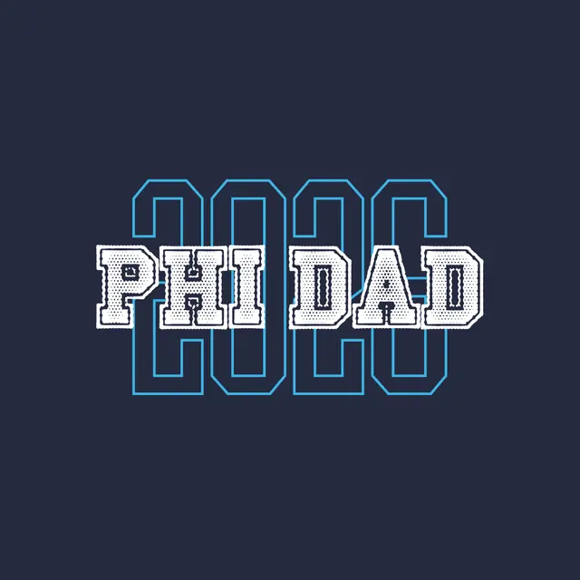 Phi Delta Theta Varsity Block Letter Dad's Weekend Hoodie