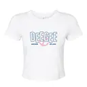 Delta Gamma Stitched Text and Anchor Philanthropy Shirt 2