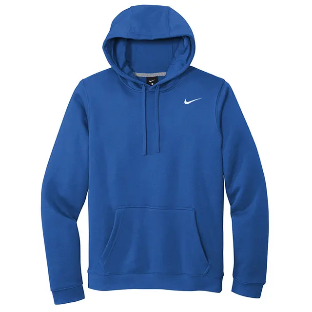 Nike Club Fleece Pullover Hoodie cj1611 Royal Front
