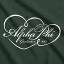 Alpha Phi Love For Graduation Design for Tank for Sorority PR