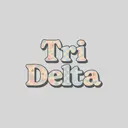 Delta Delta Delta Floral Pattern PR Crewneck