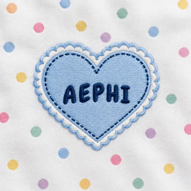 Alpha Epsilon Phi Heart Graphic PR Shorts