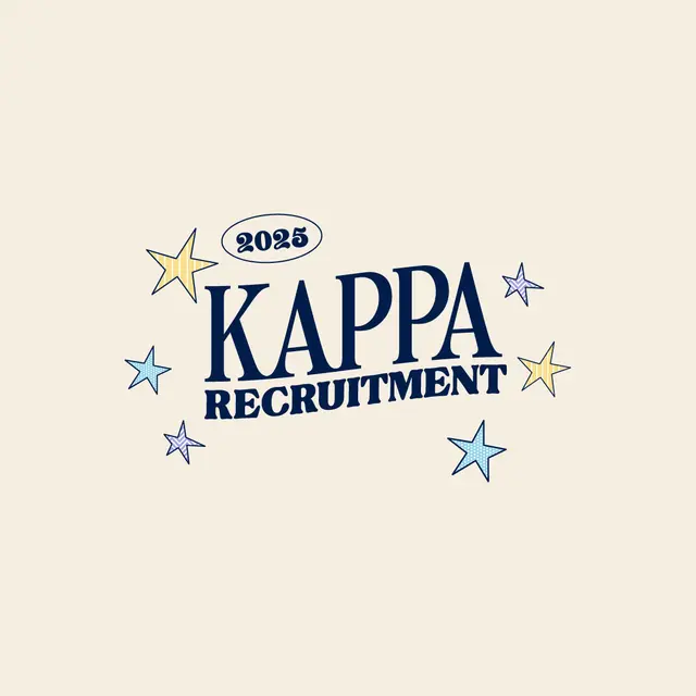 Kappa Kappa Gamma Starry Text Recruitment Hoodie