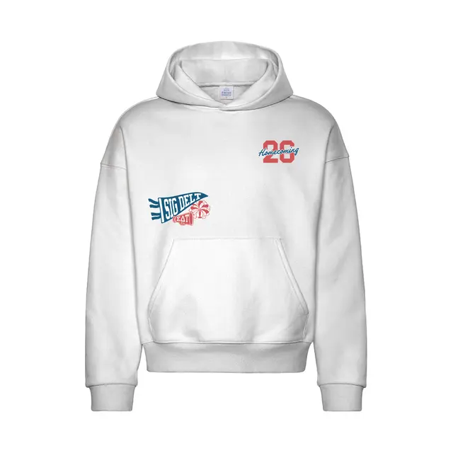 Sigma Delta Tau Cheer Megaphone Homecoming Hoodie 2