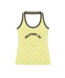 Alpha Xi Block Lettering Heart Design PR Tank