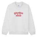 Garden Club Floral Text PR Crewneck 2