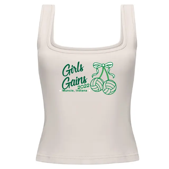 Girls Gains Volleyball Bow PR Tank 2