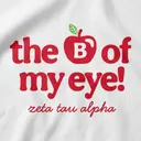 Zeta Tau Alpha Apple Illustration Big Little Reveal Hat