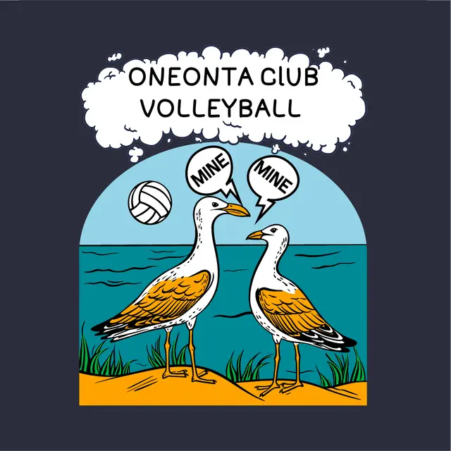 Seagull Beach Scene PR Sweater