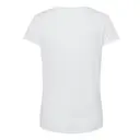 SubliVie Women's Polyester Sublimation Tee White Back