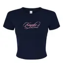 Kappa Delta Script with Leaves Fall Formal Shirt 2
