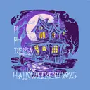 Pi Phi Delta Haunted House Halloweekend Sweater
