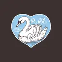 Pi Beta Phi Swan Heart Graphic Mom's Weekend Crewneck