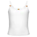 Fresh Prints Rosette Cali Camisole Top fp77 White White Front
