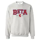 Beta Theta Pi Bold Block Letters with Dragon PR Crewneck 2