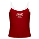 Kappa Alpha Theta Simple Logo and Heart Big Little Reveal Tank 2